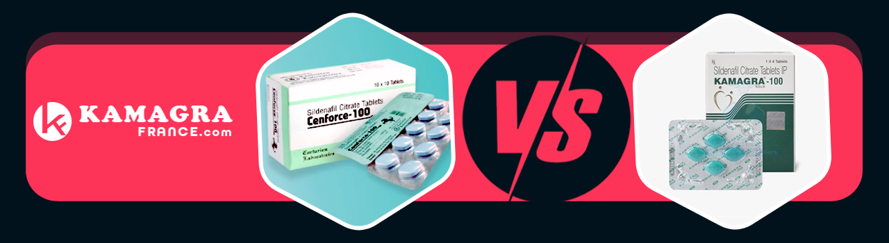 Cenforce 100 mg Vs Kamagra 100 mg