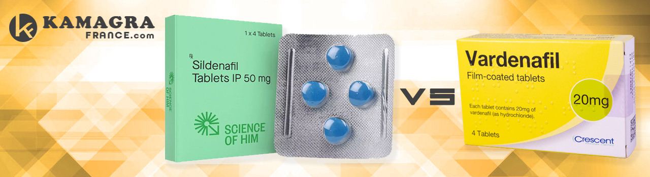 Sildenafil Vs Vardenafil (Efficacité & Prix)