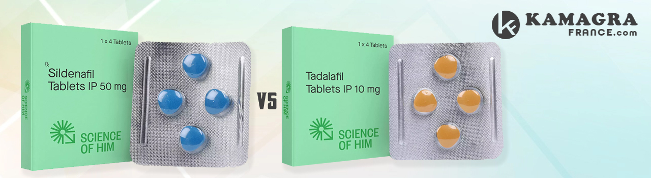 Sildénafil Vs Tadalafil (Efficacité & Prix)